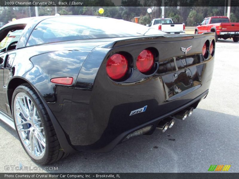 Black / Ebony 2009 Chevrolet Corvette ZR1