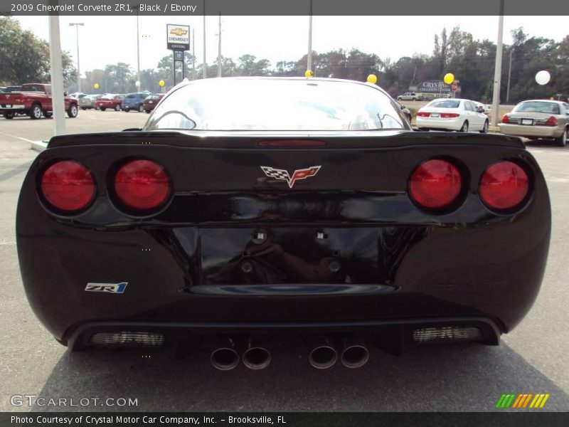 Black / Ebony 2009 Chevrolet Corvette ZR1