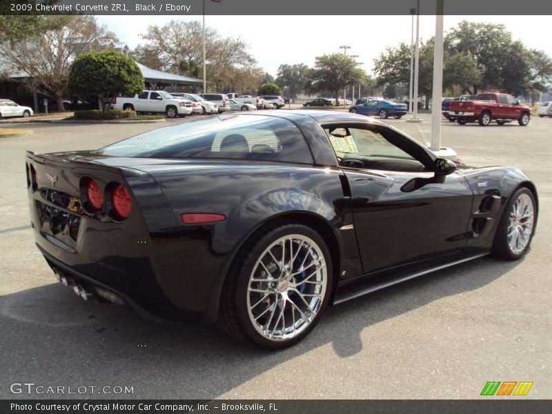 Black / Ebony 2009 Chevrolet Corvette ZR1