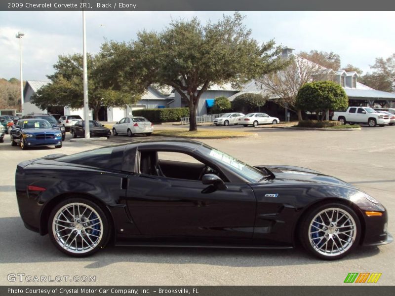 Black / Ebony 2009 Chevrolet Corvette ZR1