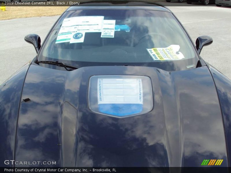 Black / Ebony 2009 Chevrolet Corvette ZR1