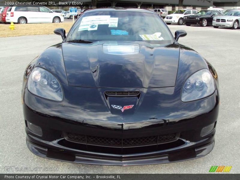 Black / Ebony 2009 Chevrolet Corvette ZR1