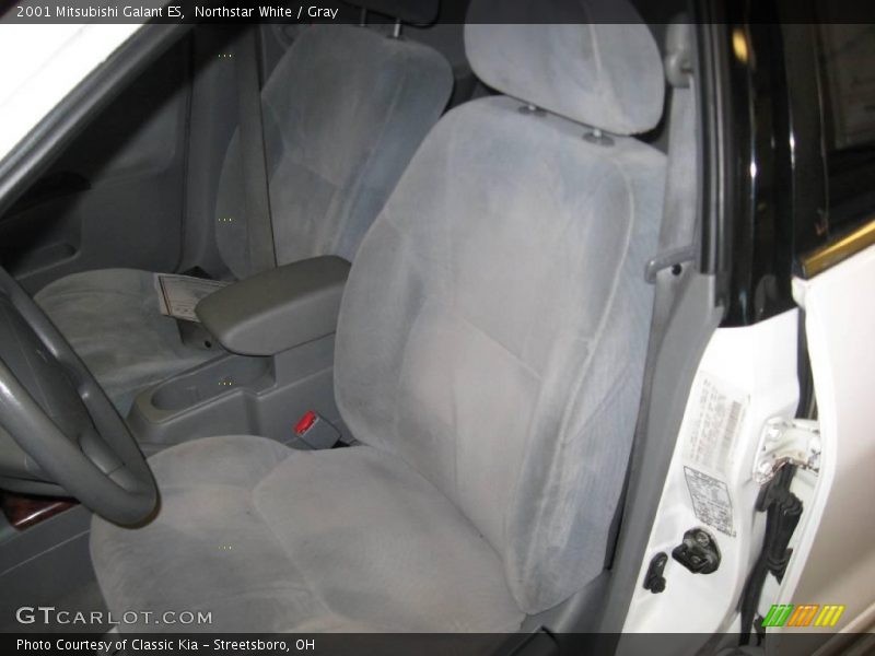 Northstar White / Gray 2001 Mitsubishi Galant ES