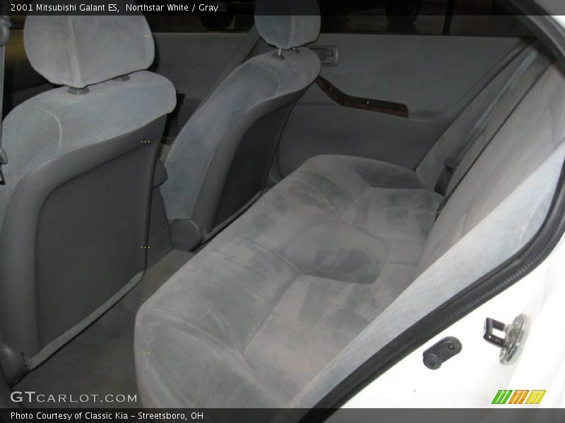 Northstar White / Gray 2001 Mitsubishi Galant ES