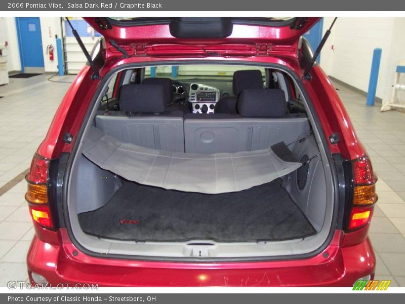 Salsa Dark Red / Graphite Black 2006 Pontiac Vibe