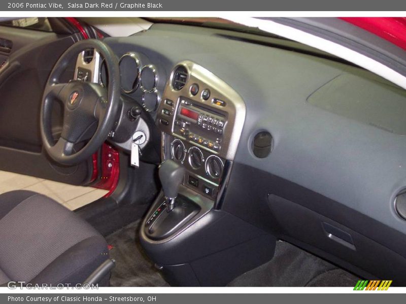 Salsa Dark Red / Graphite Black 2006 Pontiac Vibe