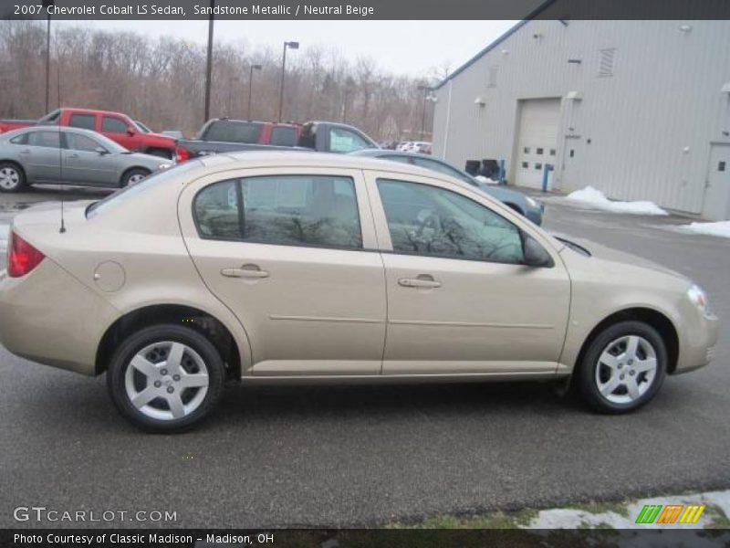 Sandstone Metallic / Neutral Beige 2007 Chevrolet Cobalt LS Sedan