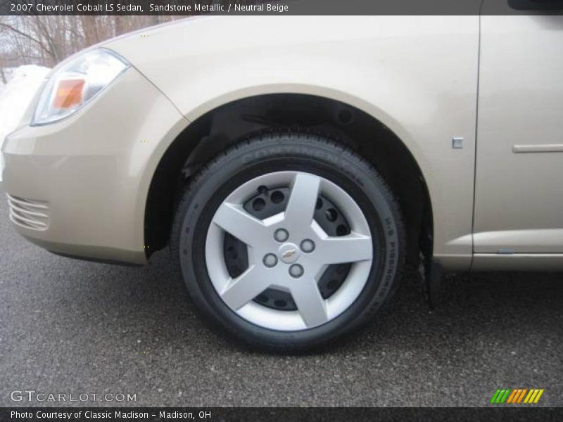 Sandstone Metallic / Neutral Beige 2007 Chevrolet Cobalt LS Sedan