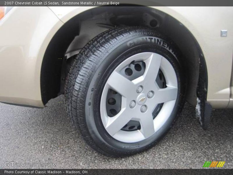 Sandstone Metallic / Neutral Beige 2007 Chevrolet Cobalt LS Sedan