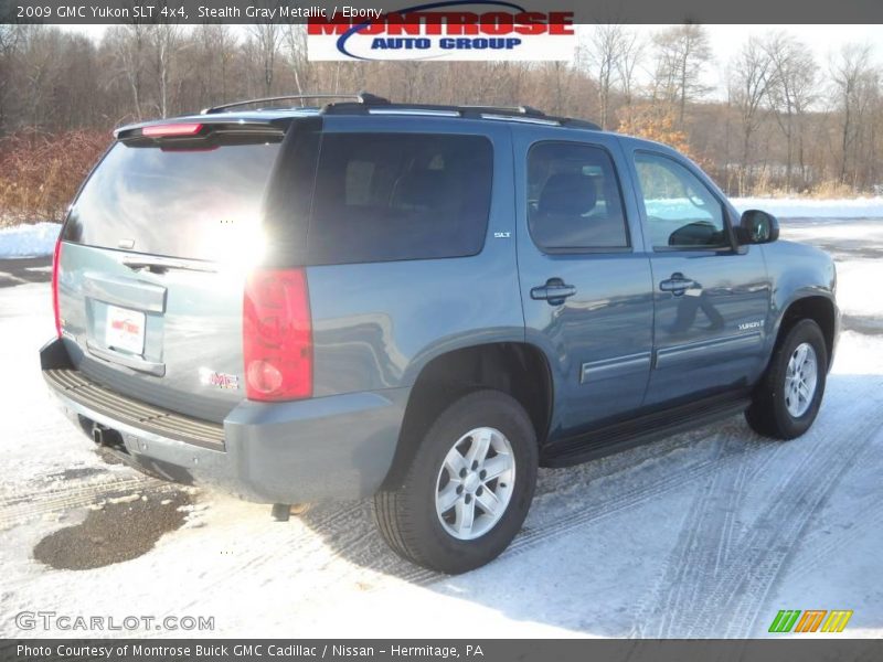 Stealth Gray Metallic / Ebony 2009 GMC Yukon SLT 4x4