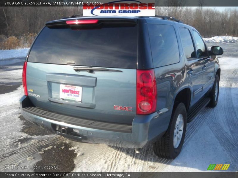 Stealth Gray Metallic / Ebony 2009 GMC Yukon SLT 4x4