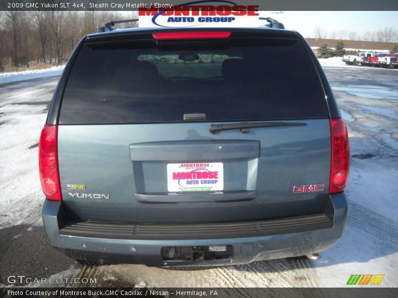 Stealth Gray Metallic / Ebony 2009 GMC Yukon SLT 4x4