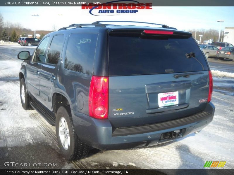 Stealth Gray Metallic / Ebony 2009 GMC Yukon SLT 4x4