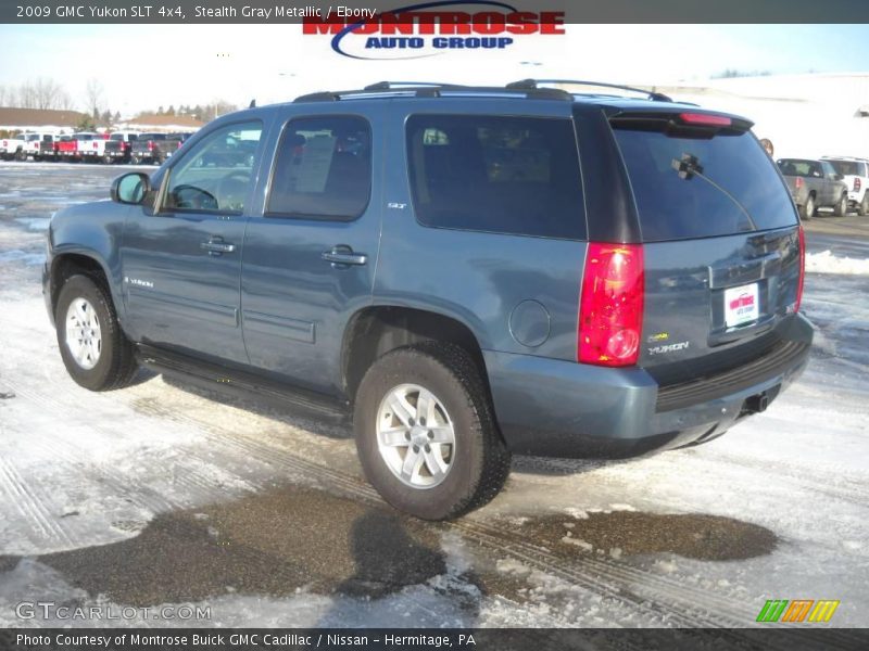 Stealth Gray Metallic / Ebony 2009 GMC Yukon SLT 4x4
