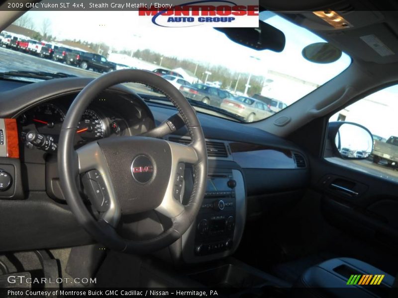 Stealth Gray Metallic / Ebony 2009 GMC Yukon SLT 4x4
