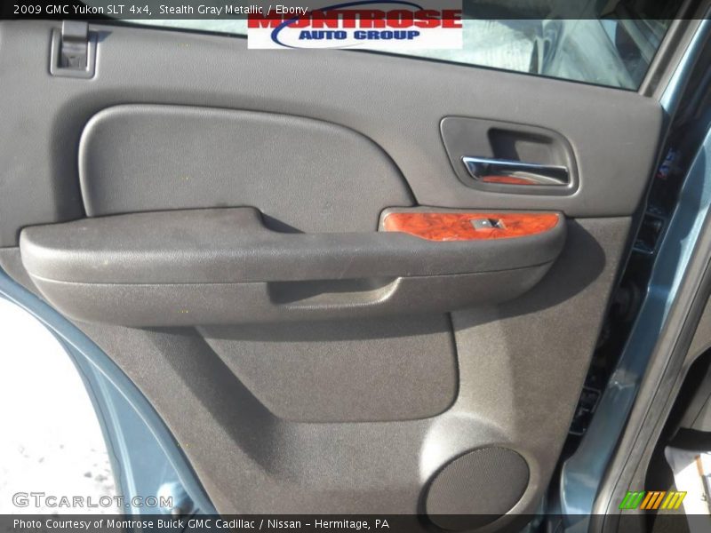 Stealth Gray Metallic / Ebony 2009 GMC Yukon SLT 4x4