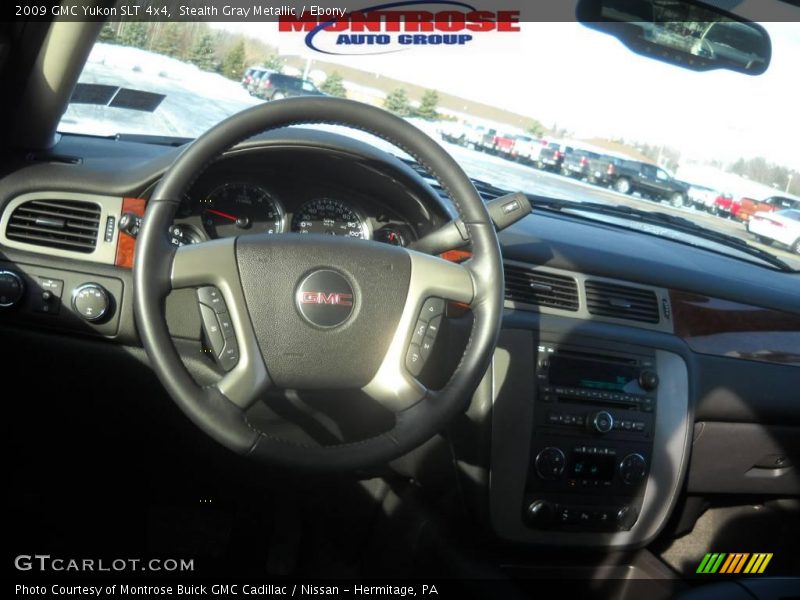 Stealth Gray Metallic / Ebony 2009 GMC Yukon SLT 4x4