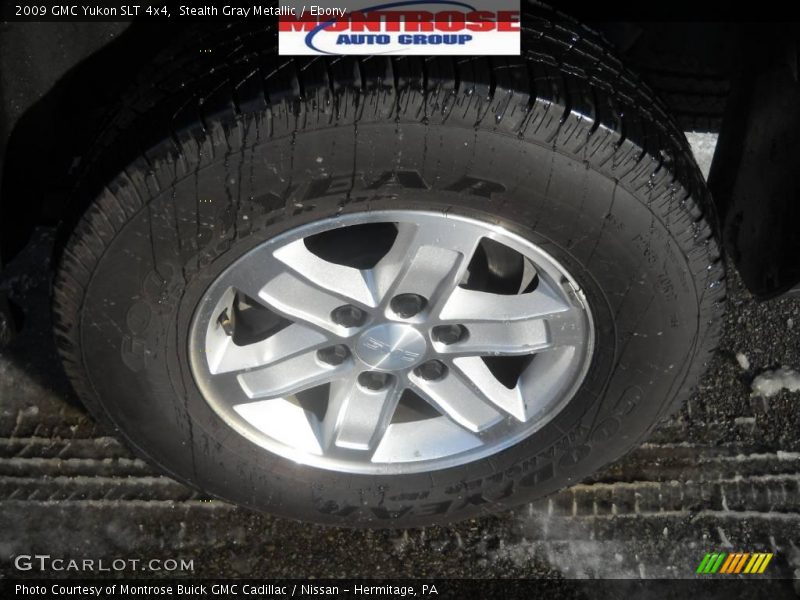 Stealth Gray Metallic / Ebony 2009 GMC Yukon SLT 4x4
