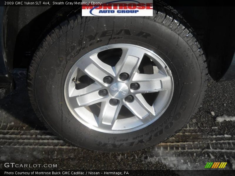 Stealth Gray Metallic / Ebony 2009 GMC Yukon SLT 4x4