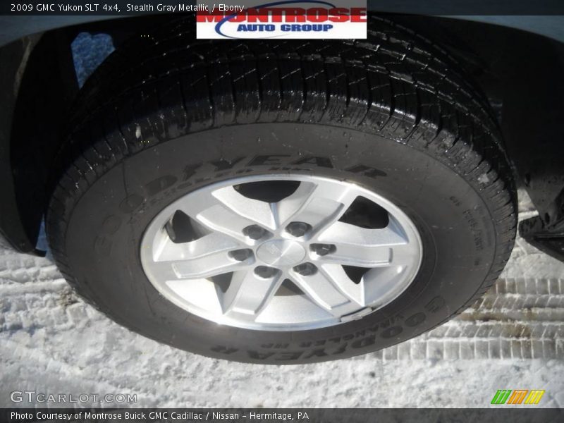 Stealth Gray Metallic / Ebony 2009 GMC Yukon SLT 4x4