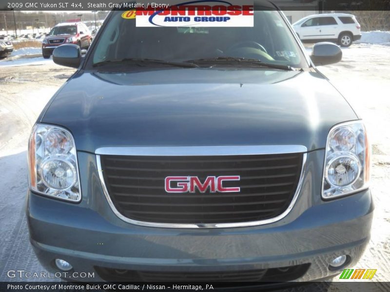 Stealth Gray Metallic / Ebony 2009 GMC Yukon SLT 4x4