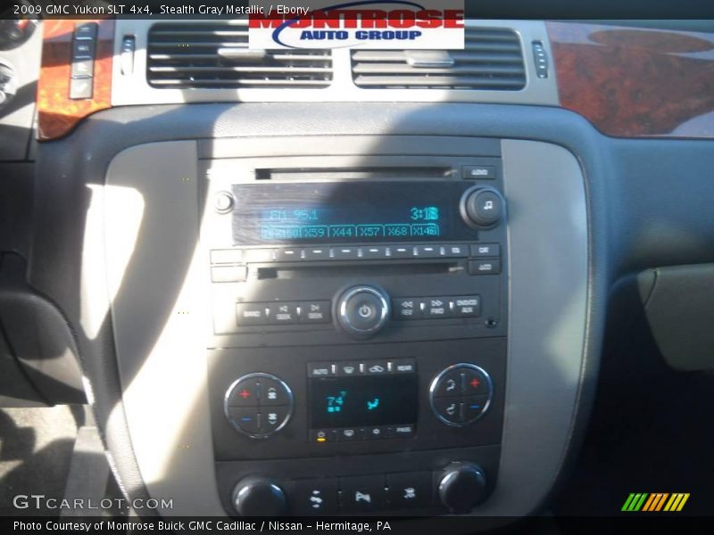 Stealth Gray Metallic / Ebony 2009 GMC Yukon SLT 4x4