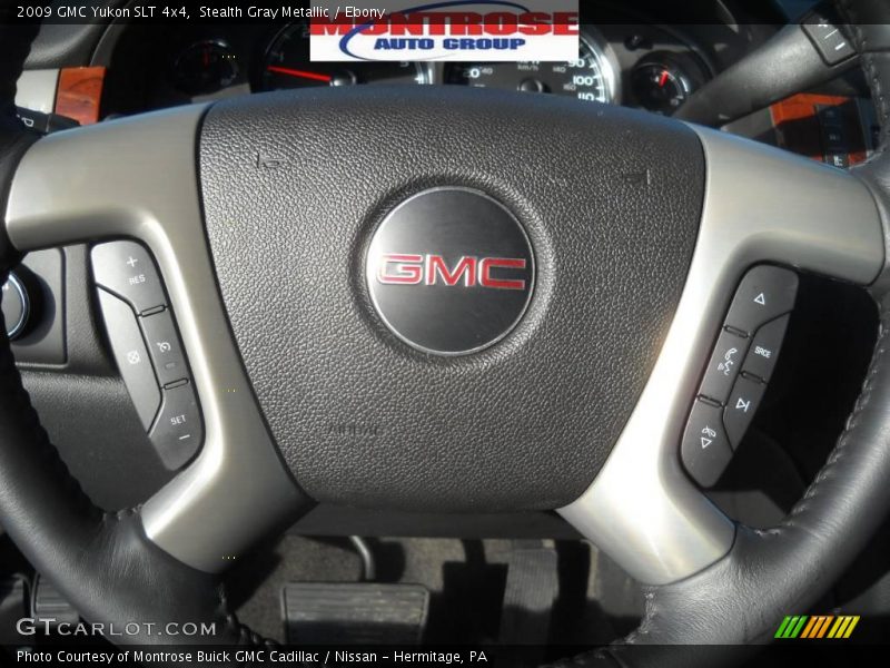 Stealth Gray Metallic / Ebony 2009 GMC Yukon SLT 4x4
