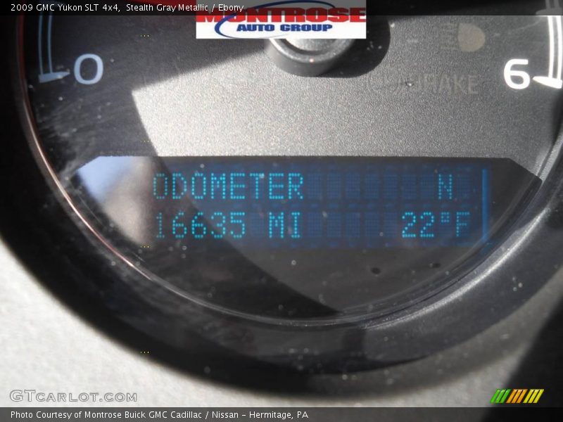 Stealth Gray Metallic / Ebony 2009 GMC Yukon SLT 4x4