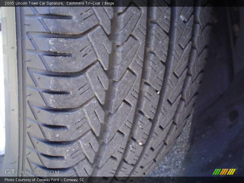 Cashmere Tri-Coat / Beige 2005 Lincoln Town Car Signature