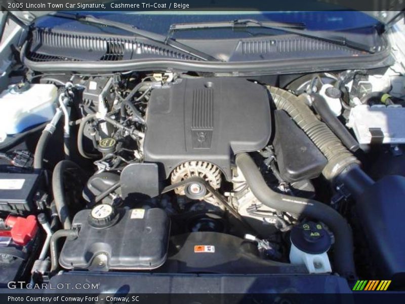 Cashmere Tri-Coat / Beige 2005 Lincoln Town Car Signature