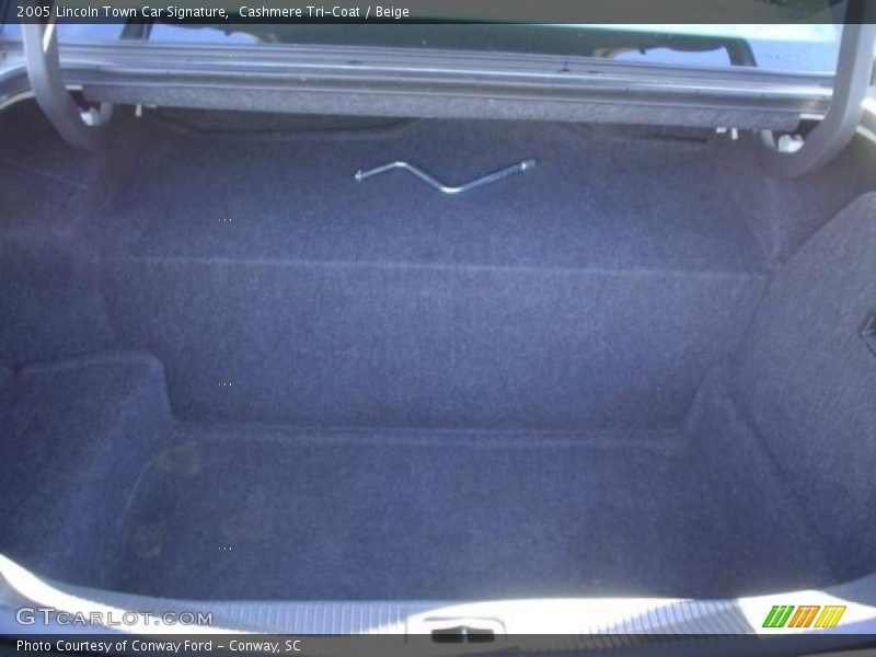 Cashmere Tri-Coat / Beige 2005 Lincoln Town Car Signature