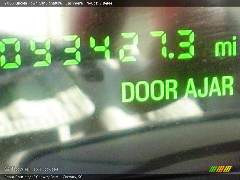 Cashmere Tri-Coat / Beige 2005 Lincoln Town Car Signature