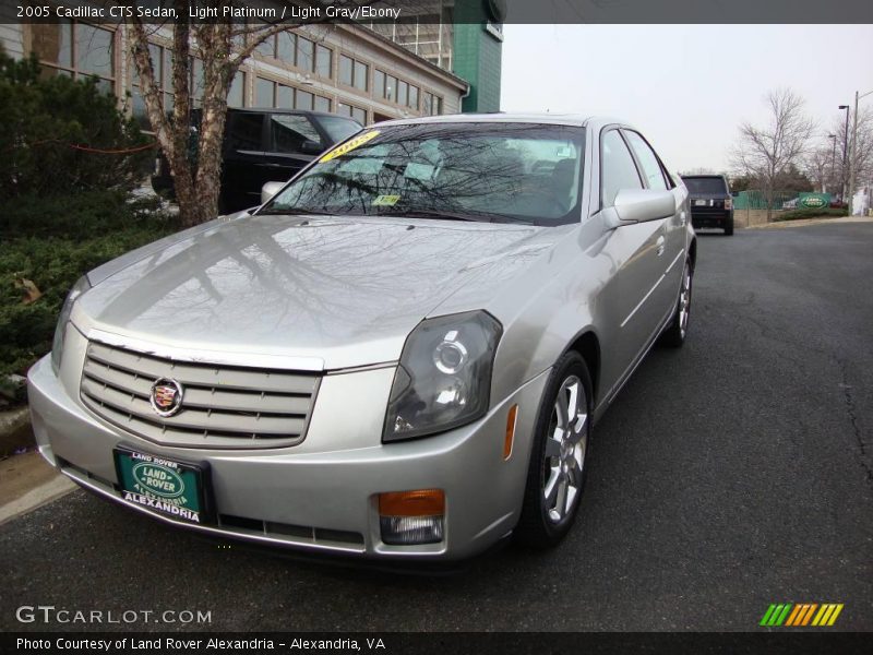 Light Platinum / Light Gray/Ebony 2005 Cadillac CTS Sedan