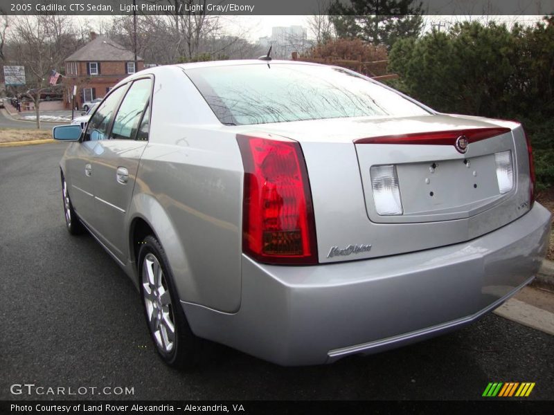 Light Platinum / Light Gray/Ebony 2005 Cadillac CTS Sedan