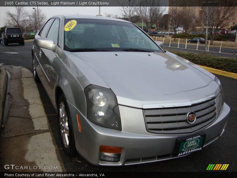 Light Platinum / Light Gray/Ebony 2005 Cadillac CTS Sedan