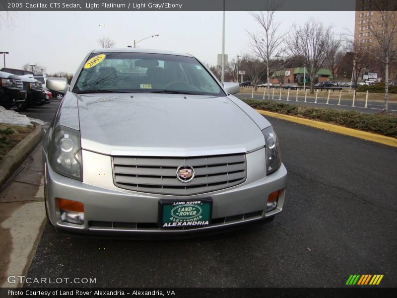 Light Platinum / Light Gray/Ebony 2005 Cadillac CTS Sedan