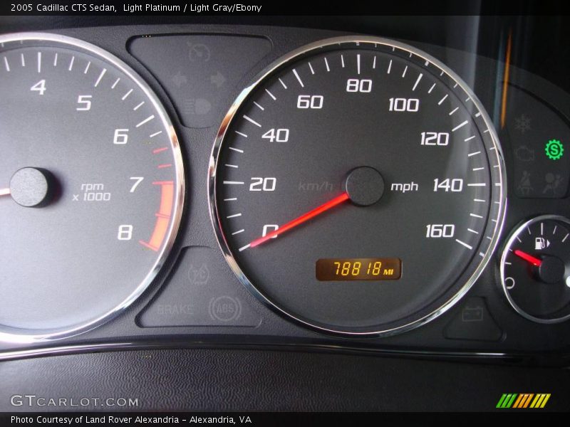 Light Platinum / Light Gray/Ebony 2005 Cadillac CTS Sedan
