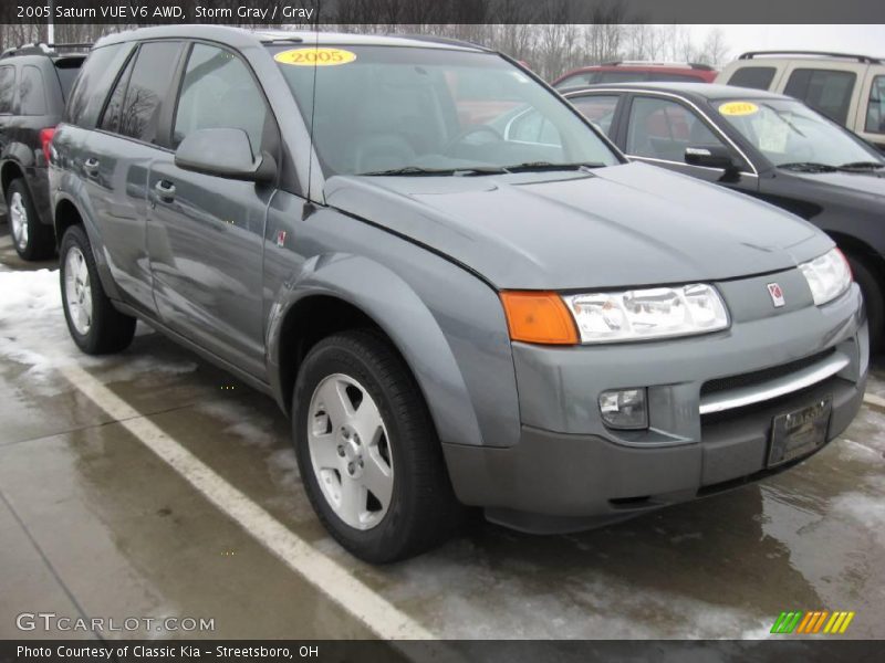 Storm Gray / Gray 2005 Saturn VUE V6 AWD