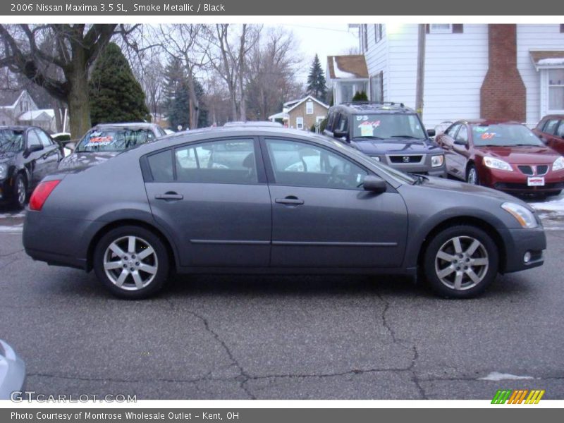 Smoke Metallic / Black 2006 Nissan Maxima 3.5 SL