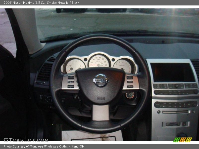 Smoke Metallic / Black 2006 Nissan Maxima 3.5 SL