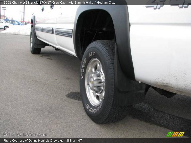 Summit White / Medium Gray 2002 Chevrolet Silverado 2500 LT Crew Cab 4x4