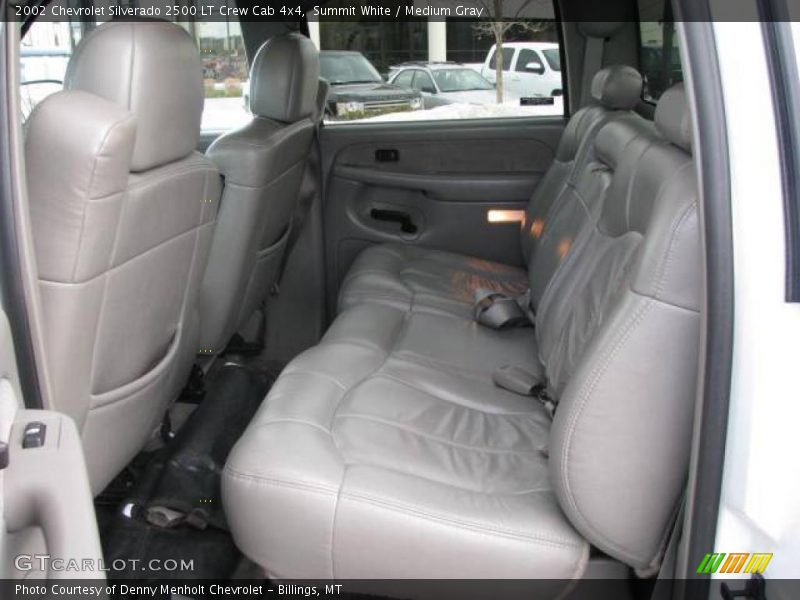 Summit White / Medium Gray 2002 Chevrolet Silverado 2500 LT Crew Cab 4x4