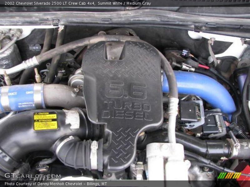 Summit White / Medium Gray 2002 Chevrolet Silverado 2500 LT Crew Cab 4x4