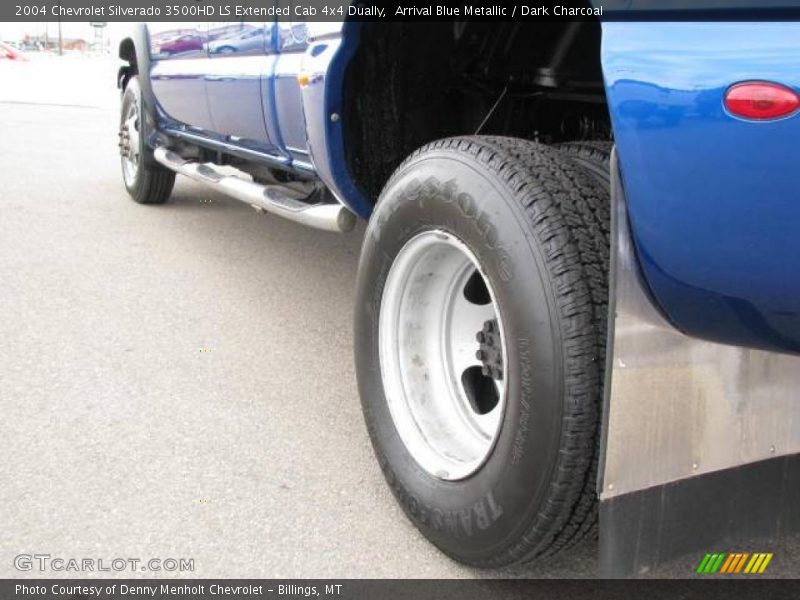 Arrival Blue Metallic / Dark Charcoal 2004 Chevrolet Silverado 3500HD LS Extended Cab 4x4 Dually
