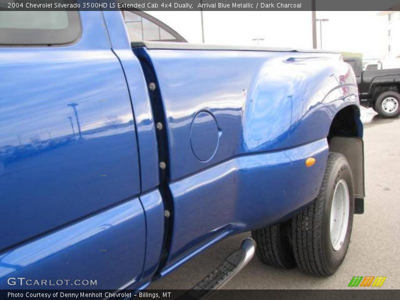 Arrival Blue Metallic / Dark Charcoal 2004 Chevrolet Silverado 3500HD LS Extended Cab 4x4 Dually