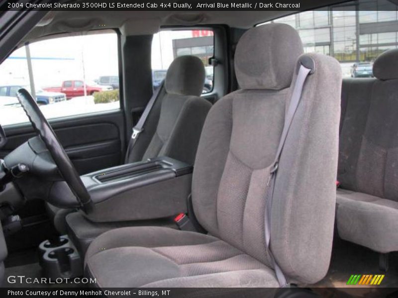 Arrival Blue Metallic / Dark Charcoal 2004 Chevrolet Silverado 3500HD LS Extended Cab 4x4 Dually