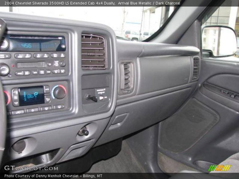 Arrival Blue Metallic / Dark Charcoal 2004 Chevrolet Silverado 3500HD LS Extended Cab 4x4 Dually