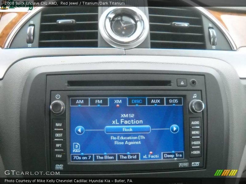 Red Jewel / Titanium/Dark Titanium 2008 Buick Enclave CXL AWD