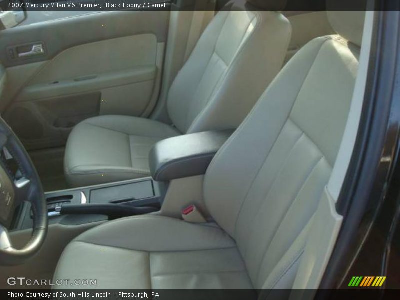 Black Ebony / Camel 2007 Mercury Milan V6 Premier