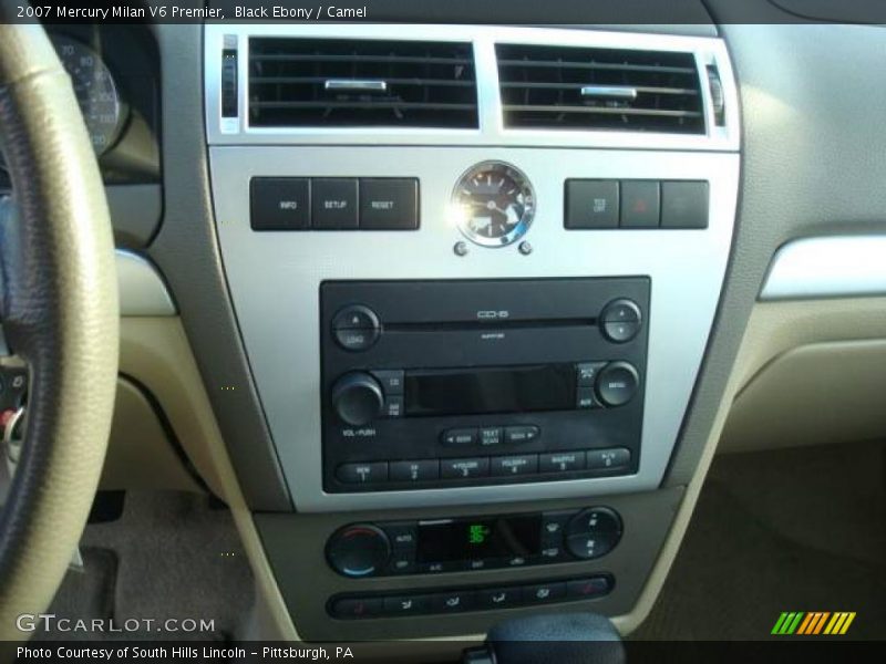 Black Ebony / Camel 2007 Mercury Milan V6 Premier